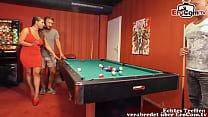 German Amateur With Big Breasts In The Same Way That Milf Seduced Mmf For Threesome